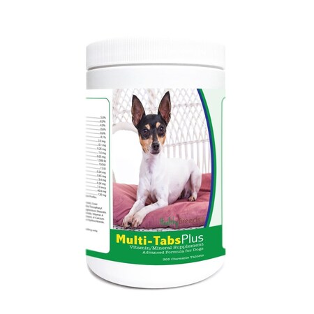 Healthy Breeds Toy Fox Terrier Multi-Tabs Plus Chewable Tablets, 365PK 840235177197